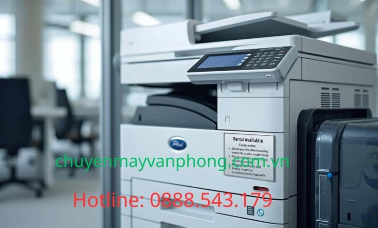 thuê máy photocopy KDC Hà đô