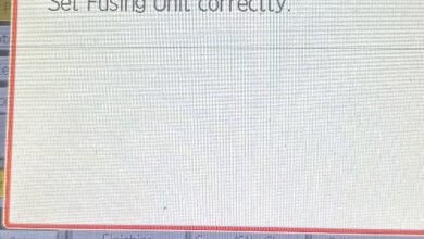 Máy photocopy Ricoh báo Fusing Unit Setting Error
