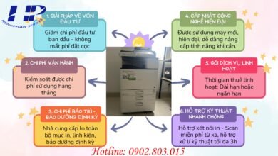 Thuê máy photocopy xã Bà điểm