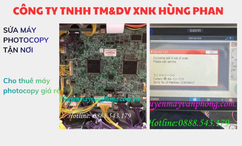 sửa máy photocopy phường thới an