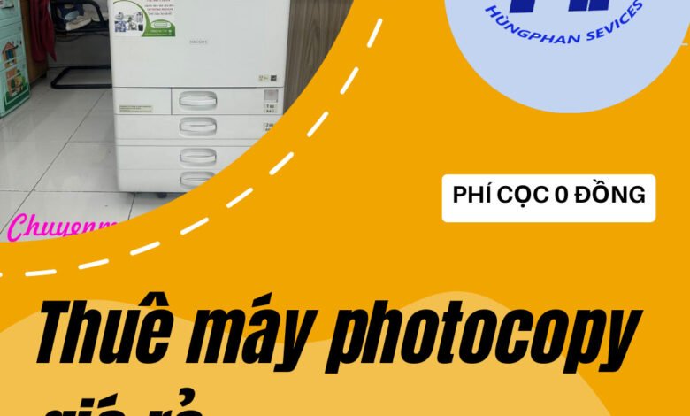 Thê máy photocopy phường An nhơn