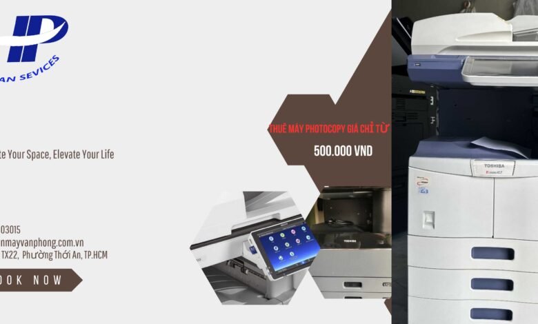 thuê máy photocopy phường Vĩnh Hội