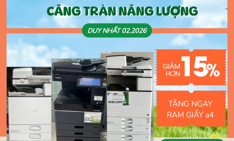thuê máy photocopy phường tân sơn hoà