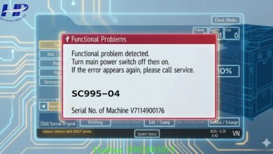 Bảng mã lỗi máy photocopy Ricoh Mp3554/mp4054/mp5054/6054