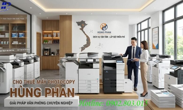 thuê máy photocopy phường Phú lâm