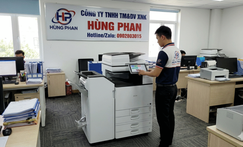 thuê máy photocopy phường Phú Định
