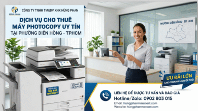 thuê máy photocopy Phường Diên Hồng