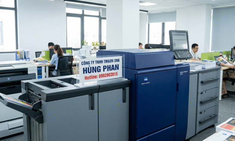 thuê máy photocopy Phường Bình Đông