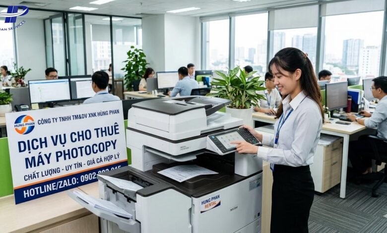 thuê máy photocopy Phường Hòa Hưng
