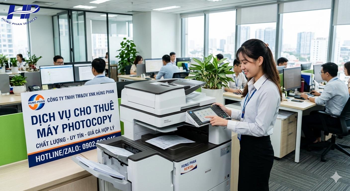 thuê máy photocopy Phường Hòa Hưng