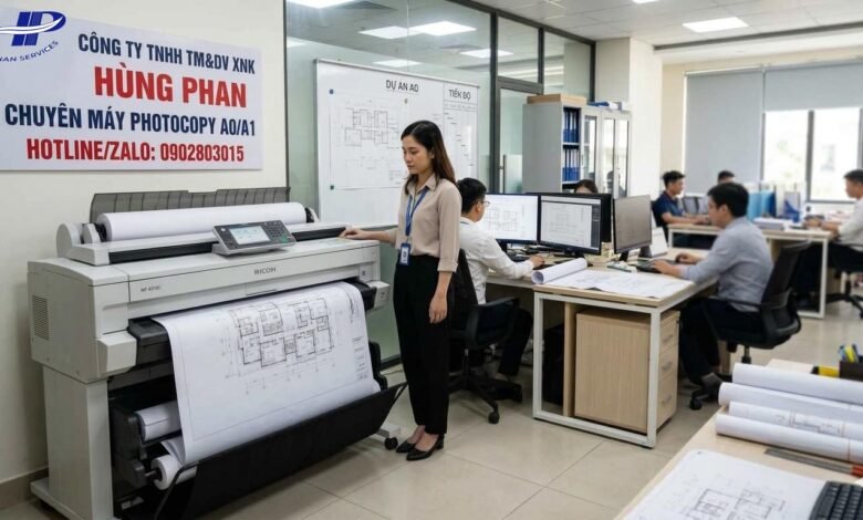 thuê máy photocopy phường Gia Định