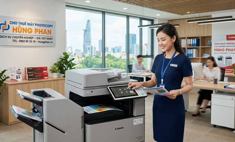 thuê máy photocopy Phường Vườn Lài