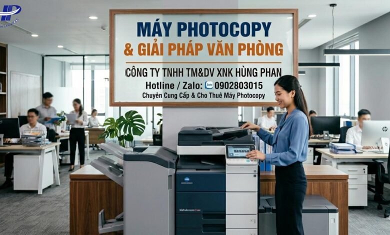 thuê máy photocopy phường Bình Thới