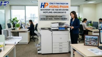 thuê máy photocopy Phường Hòa Bình