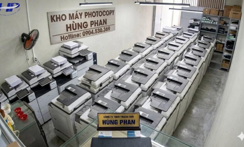 Thuê máy photocopy tại Buôn Hồ