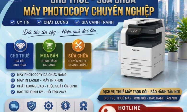 thuê máy photocopy Phường Linh Xuân