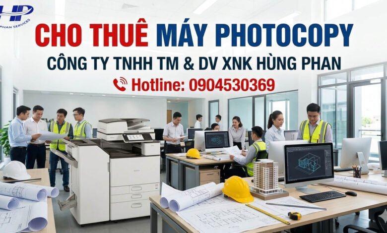 thuê máy photocopy phường Lái Thiêu
