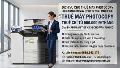 thuê máy photocopy phường Long Nguyên
