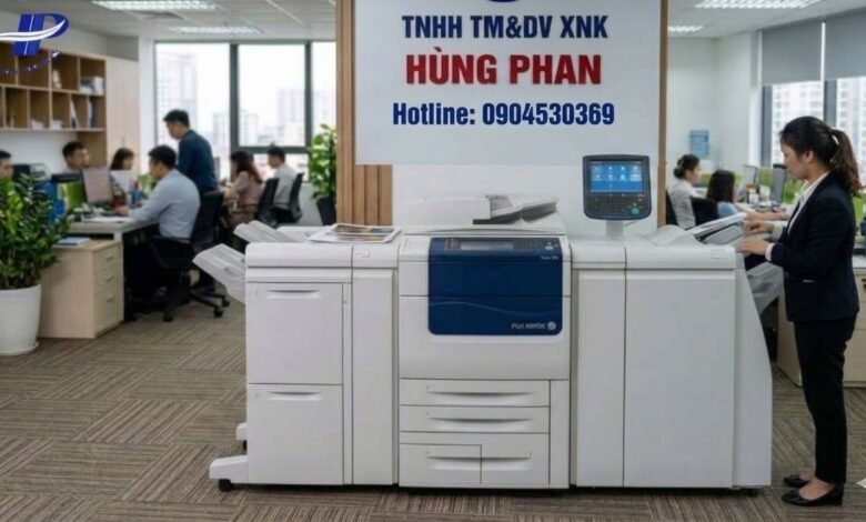thuê máy photocopy phường Bình Cơ